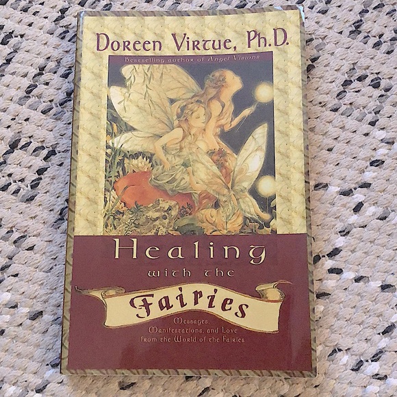 Discontinued Book - Healing with the Fairies by Doreen Vitue. Ph. D. - Picture 1 of 2